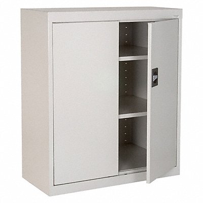 Shelving Cabinet Gray Cap. 200 lb Keyed