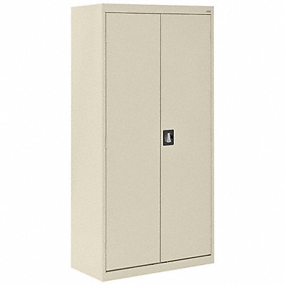 Storage Cabinet 72 x36 x18 Putty 4Shlv