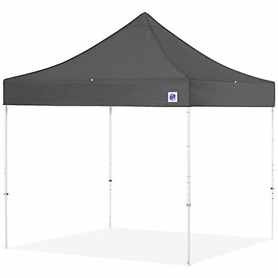 Portable Shelter Gray 8 ft W 8 ft L