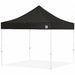 Portable Shelter Black 10 ft W 10 ft L