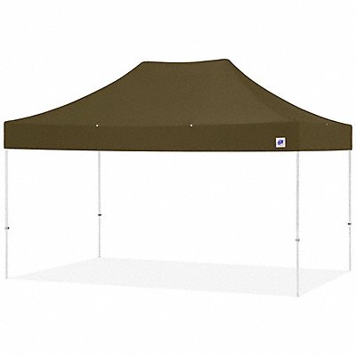 Portable Shelter Green 10 ft W 15 ft L