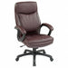 Exec Chair Leather Burgndy 19-21 Seat Ht