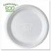 Disposable Fiber Plate 9in White PK500