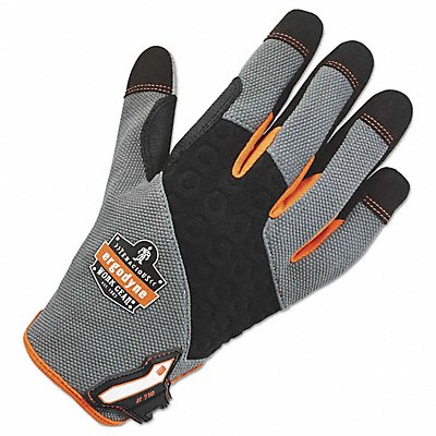 Heavy-Duty Utility Gloves L Gray PR