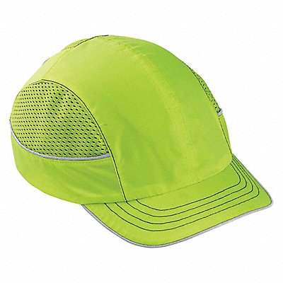 H9899 Bump Cap Baseball Hi-Vis Green