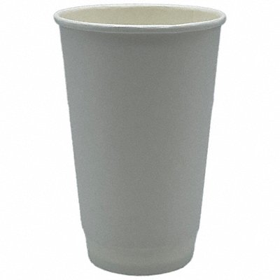 Disposable Hot Cup 16 oz White PK500