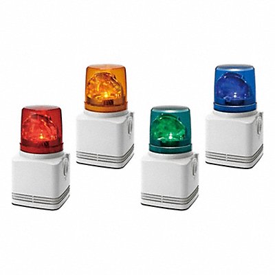 Combination Audible and Visual Alarms