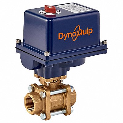 Electronic Ball Valve Bronze 115VAC