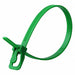 Releasable Tie Green Nylon PK100