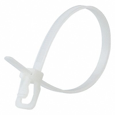 Releasable Tie Natural Nylon PK100