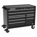 Rolling Tool Cabinet Black Gloss Finish