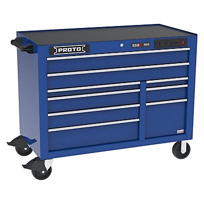 Rolling Tool Cabinet Blue Gloss Finish