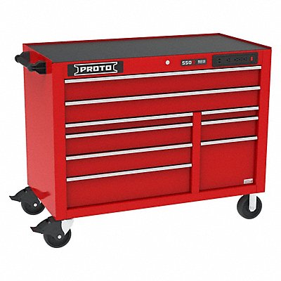 Rolling Tool Cabinet Red Gloss Finish