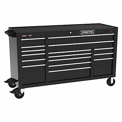 Rolling Tool Cabinet Black Gloss Finish