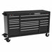 Rolling Tool Cabinet Black Gloss Finish