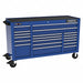 Rolling Tool Cabinet Blue Gloss Finish