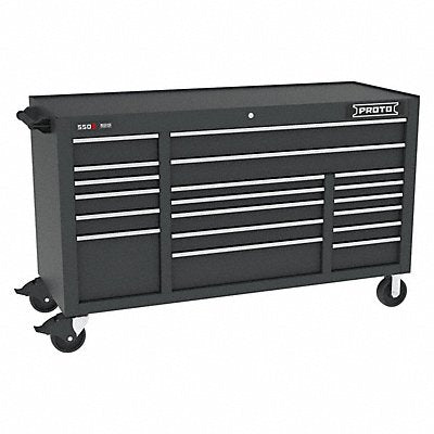 Rolling Tool Cabinet Black Matte Finish