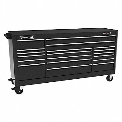 Rolling Tool Cabinet Black Gloss Finish