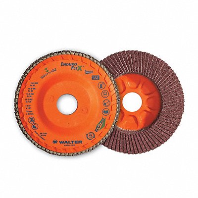 Flap Disc Coated 4 1/2 dia 13 300 RPM