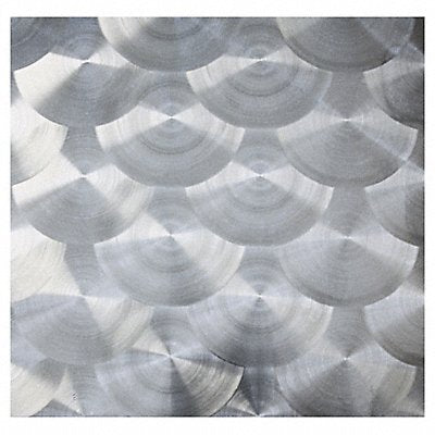 Silver SS Sheet Rectangle 4 ft Overall W