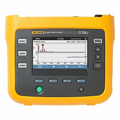 Power Quality Logger LCD Screen 1.5GB