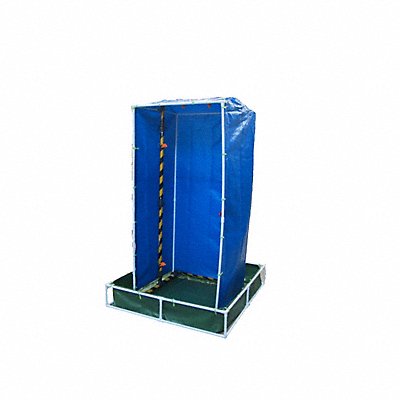 Decontamination Shower 7ft H 4ft L 4ft W