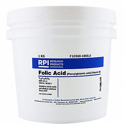 Folic Acid (Pteroylglutamic Acid) 1kg