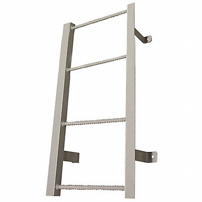 Fixed Ladder 3 ft H. Steel 4 Rungs