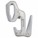 Rope Tightener 1-1/2 in Aluminum Silver