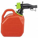 Gas Can 1 gal Red PP 11-3/4 Hx5-61/64 W