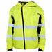 Jacket Windbreaker Lime Zipper L