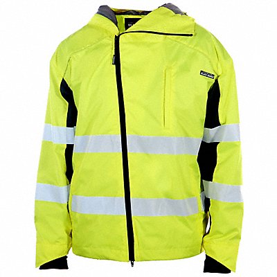 Jacket Windbreaker Lime Zipper 4XL