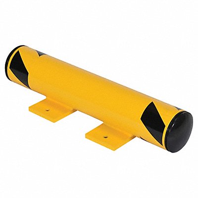 Floor Stop Bollard Yellow 24-3/8 L x 5 H