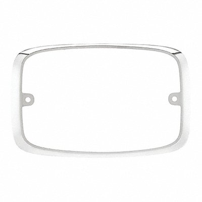 Bezel Chrome 6-7/64 Lx5-5/16 Hx1-13/64 W