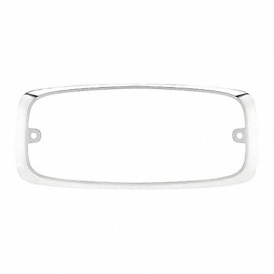 Bezel Chrome Poly 7 L x4 H x1-7/64 W