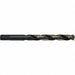 Jobber Drill Black/Gold 9/64 
