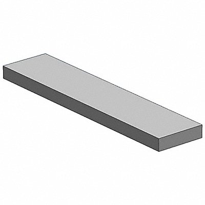 Alloy Steel Rectangle Bar 6 L 1 1/4 W