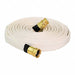 Fire Hose 50 ft White Polyester