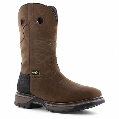 Western Boot M 8 1/2 Brown