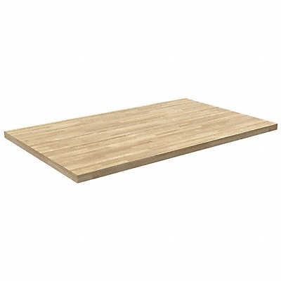 Workbench Top Butcher Block 72x36 Radius