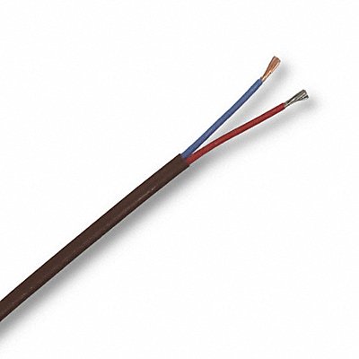 Thermocouple Wire 100 ft Stranded Brown