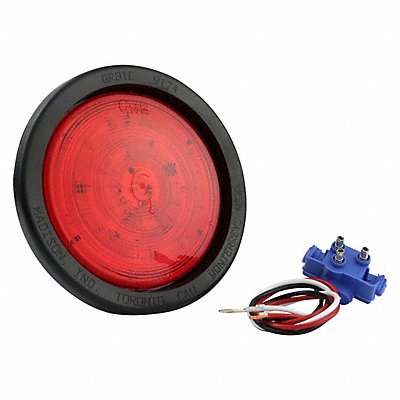 Stop/Turn/Tail Light Round Red