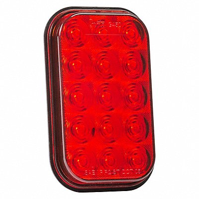 Stop/Turn/TailLight Square Red 3-13/32 L