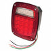 Stop/Turn/Tail Light Square Red 5-3/4 L