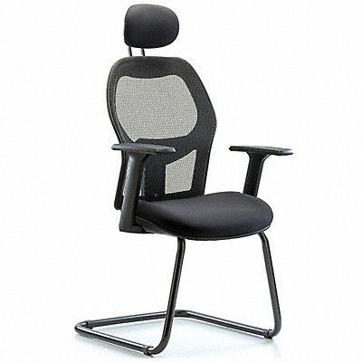 Guest Mesh Chair Black 300 lb Cap.