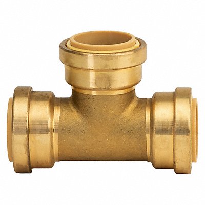 Tee Material Brass 3 3/4 L