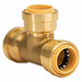 Tee Material Brass 3 1/2 L