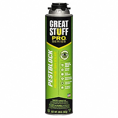 Insulating Spray Foam Sealant Gray 20 oz