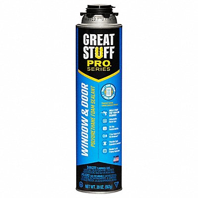 Spray Foam Sealant Yellow 20 oz