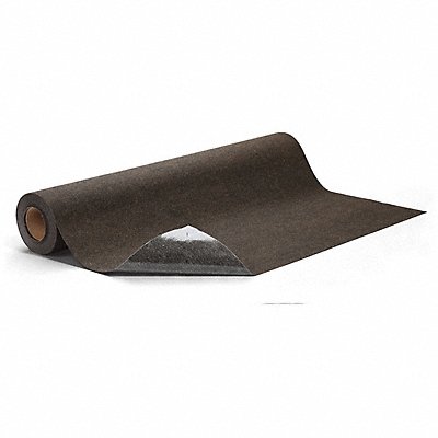 Adhesive-Backed Grippy Mat Mocha 25 ft L